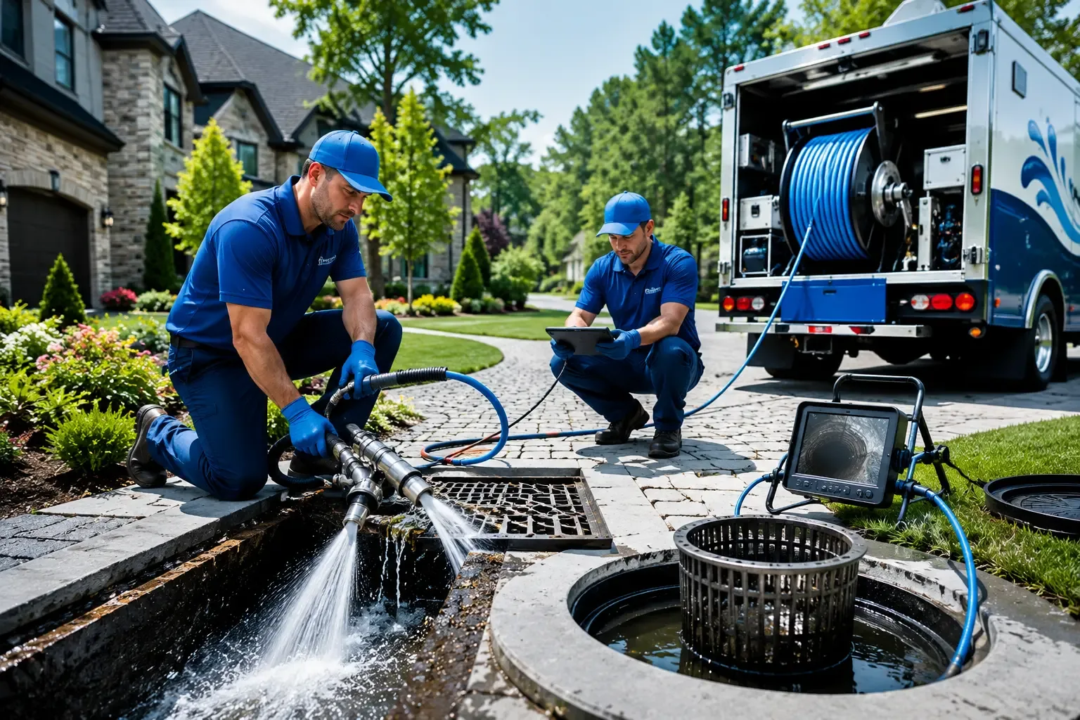 Local outdoor drain cleaning professionals in Wye Mills, MD